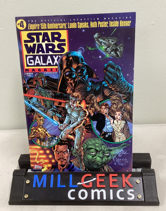 Vintage 1995 Star Wars Galaxy Magazine #4  VF  No Trading Cards/ Poster