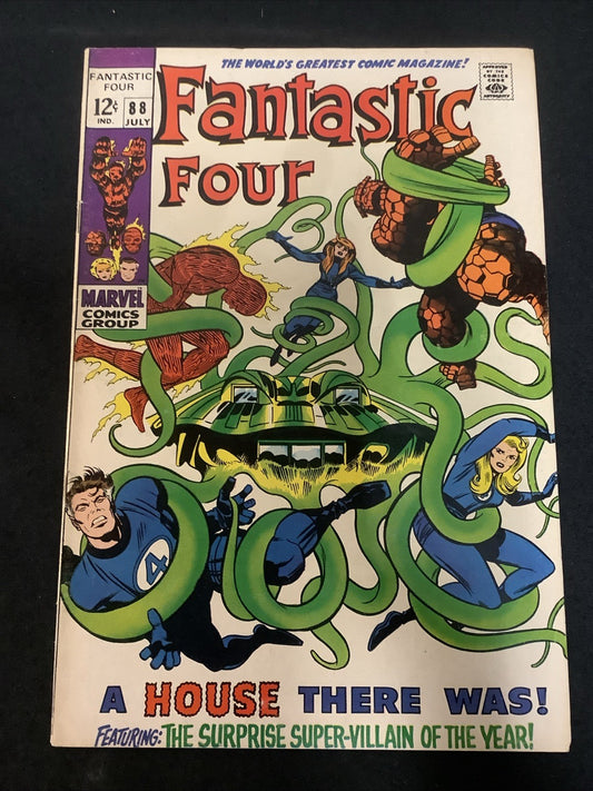 Fantastic Four #88 (Marvel Comics July 1969) F+ (6.5) Stan Lee/Jack Kirby