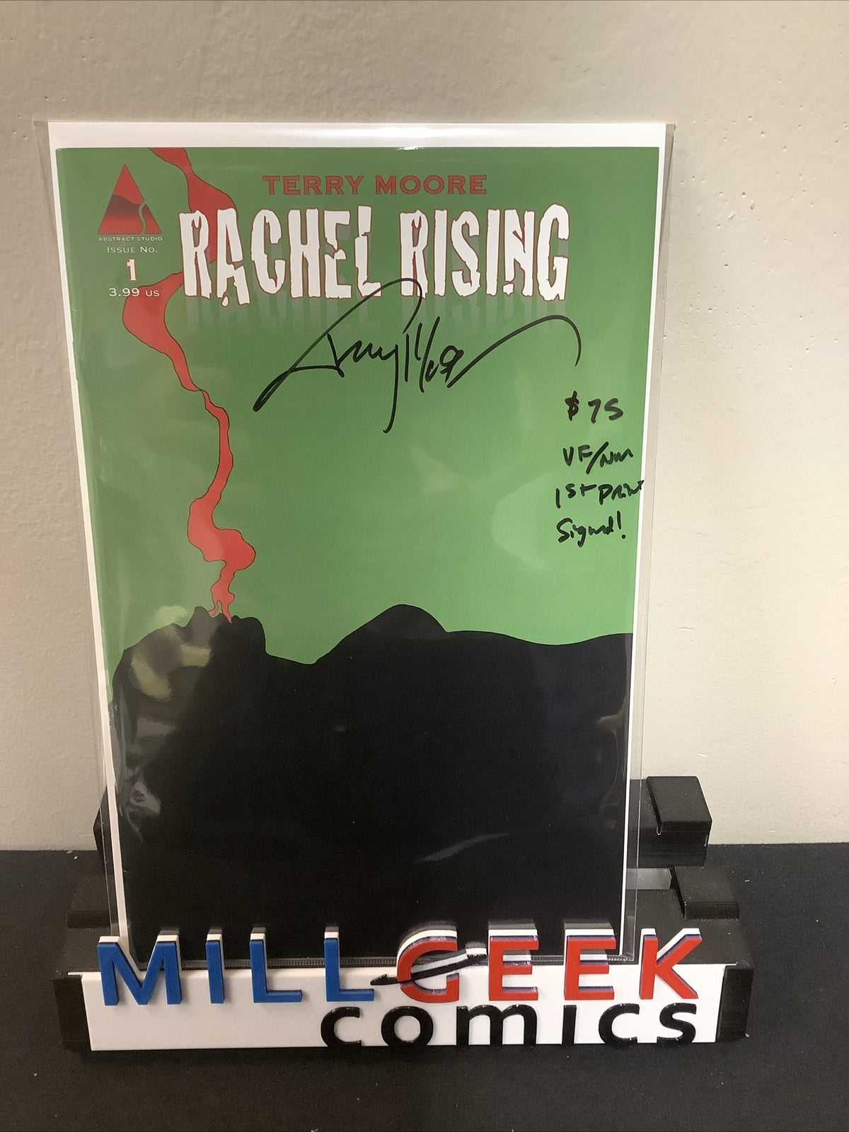 RACHEL RISING #1, VF/NM (9.0) First Print, Signed By Terry Moore, Abstract