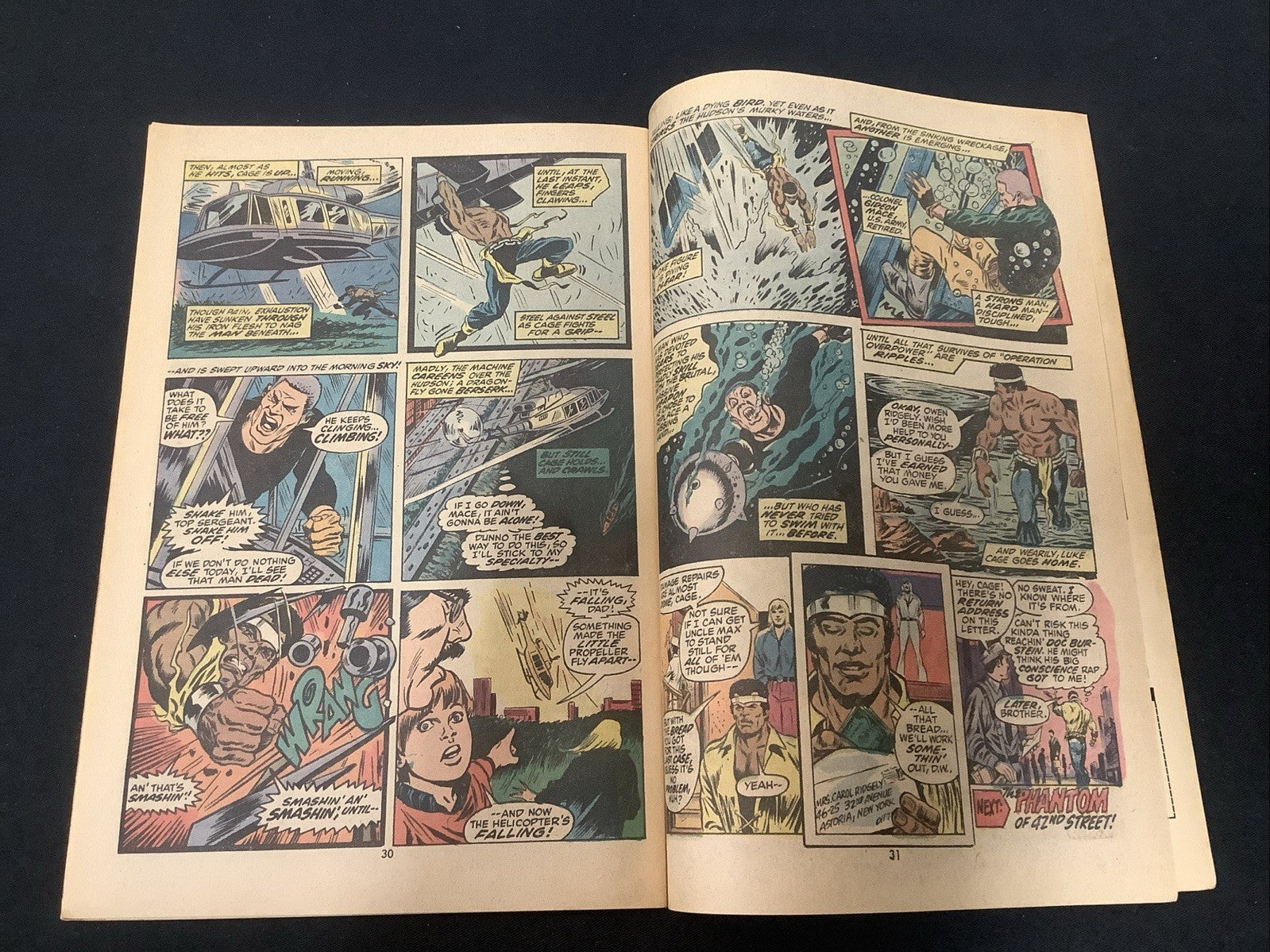 Hero For Hire #3 (Marvel Comics October 1972) F/VF (7.0) Archie Goodwin