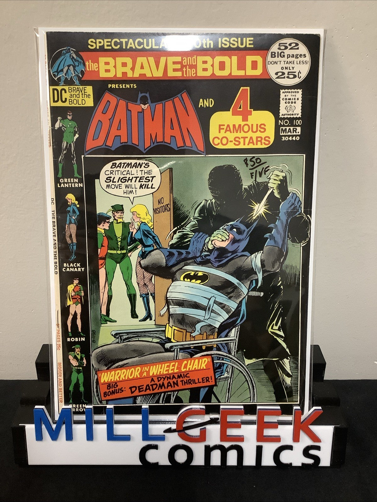 Brave and the Bold #100 (DC Comics February 1972) F/VF (7.0) Neal Adams