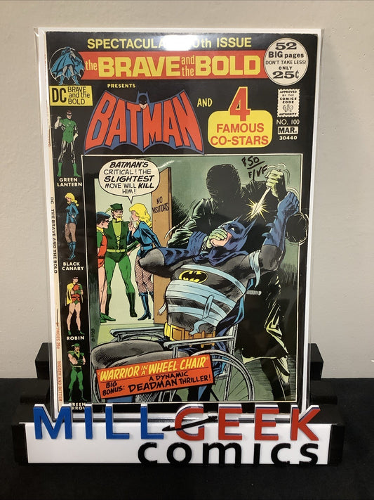 Brave and the Bold #100 (DC Comics February 1972) F/VF (7.0) Neal Adams