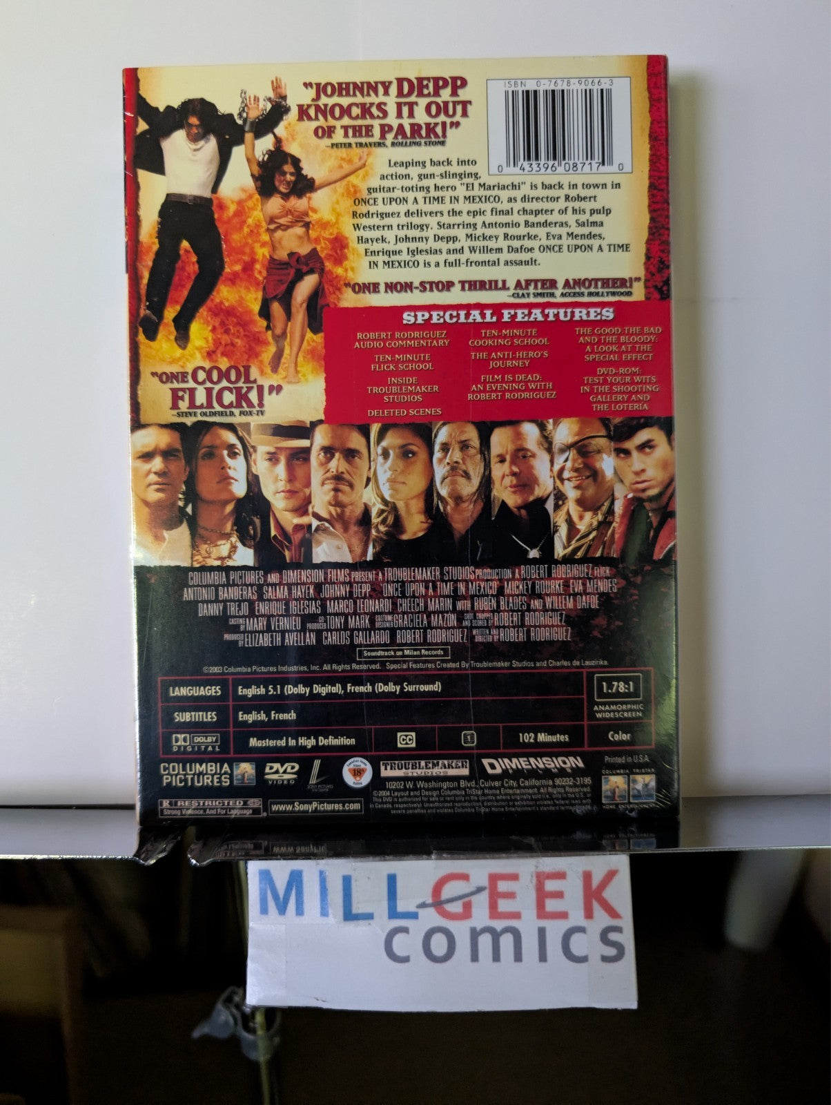 Robert Rodriguez's Mexico Trilogy, 3 DVD Lot (DVD) Like New-JD