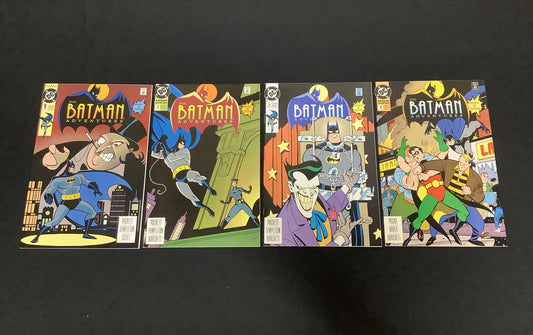 Batman Adventures #1-4 Comic Lot, DC, Batman TAS Tie-in Comic, Ty Templeton