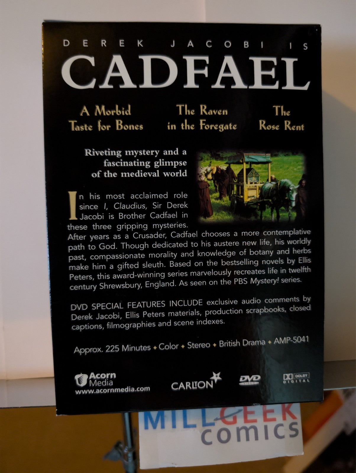 Cadfael, Set III, Derek Jacobi (DVD) -JD