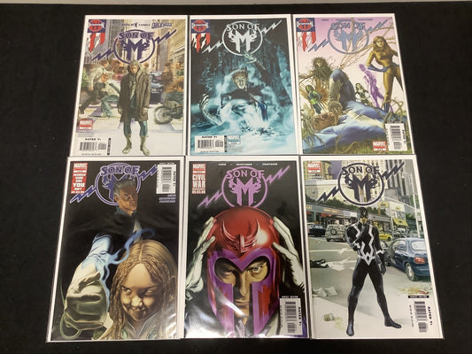 SON OF M 1-6 MARVEL COMIC SET COMPLETE QUICKSILVER HOUSE HINES MARTINEZ 2006