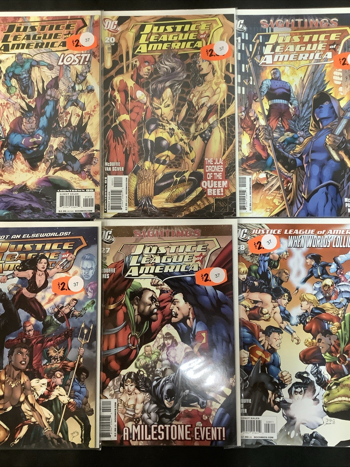 Justice League of America #17-30 Comic Lot, DC Comics, Burnett/Benes/McDuffie