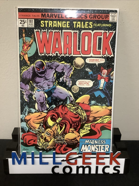 Strange Tales #181 (Marvel Comics August 1975) VF- (7.5) Jim Starlin/Al Milgrom