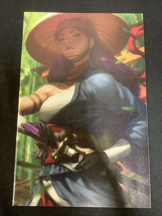 DEMON DAYS X-MEN #1 (Marvel 2021) STANLEY ARTGERM LAU 1:100 VIRGIN VARIANT