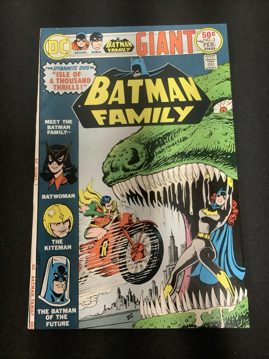 The Batman Family #3 (DC Comics January-February 1976) VF/NM (9.0) Bill Finger