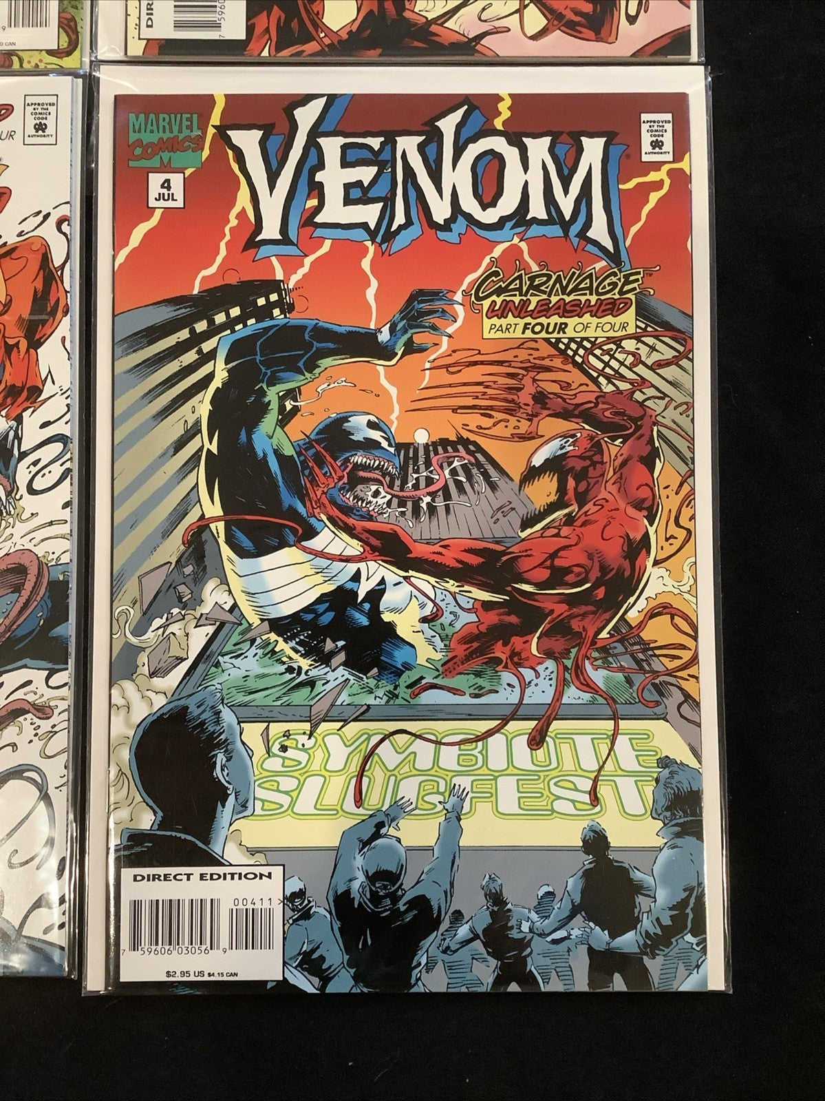 Venom: Carnage Unleashed #1-4 Complete Comic Set, Marvel Comics, Hama/Wildman