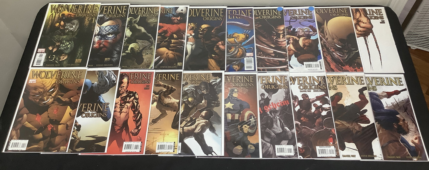 Wolverine: Origins #1-39 + Annual #1 Comic Lot, Marvel, 2006 , 1st App Daken