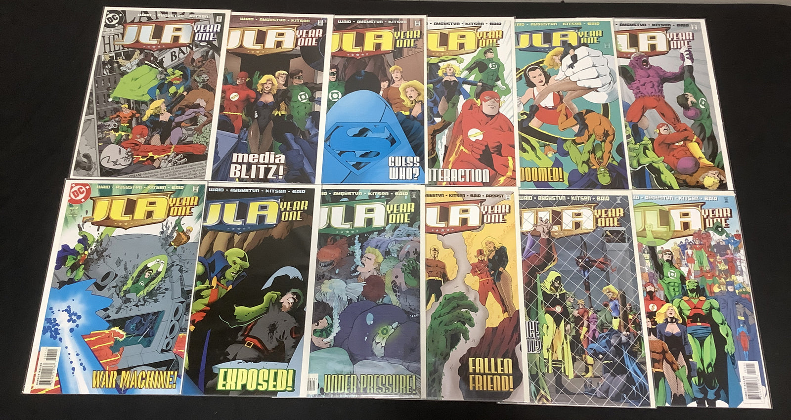 JLA: Year One #1-12 Complete Comics Series (1998, DC) Mark Waid