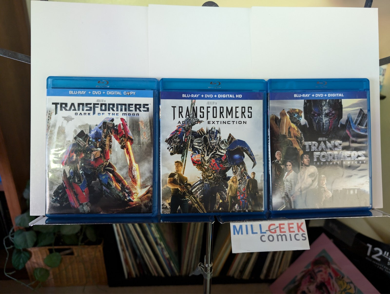 Transformers 3 movie bundle (Blu-Ray) Like New