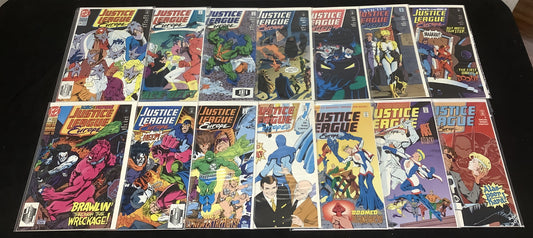 JUSTICE LEAGUE EUROPE #26-50 + Annual #1-3 Comic Lot, SEGA Sonic Preview Comic