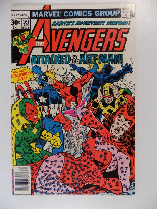 Avengers #161 Marvel Comic July 1977 Near Mint-