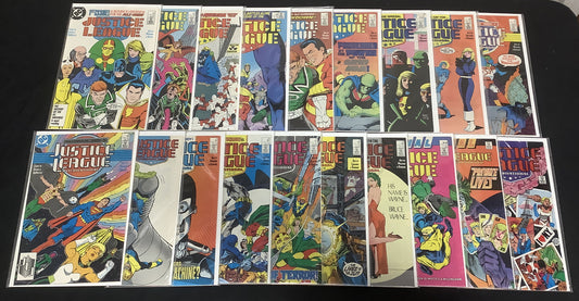 Justice League (International) #1-16 + Annuals #1-3 Comic Lot, 1st Maxwell Lord