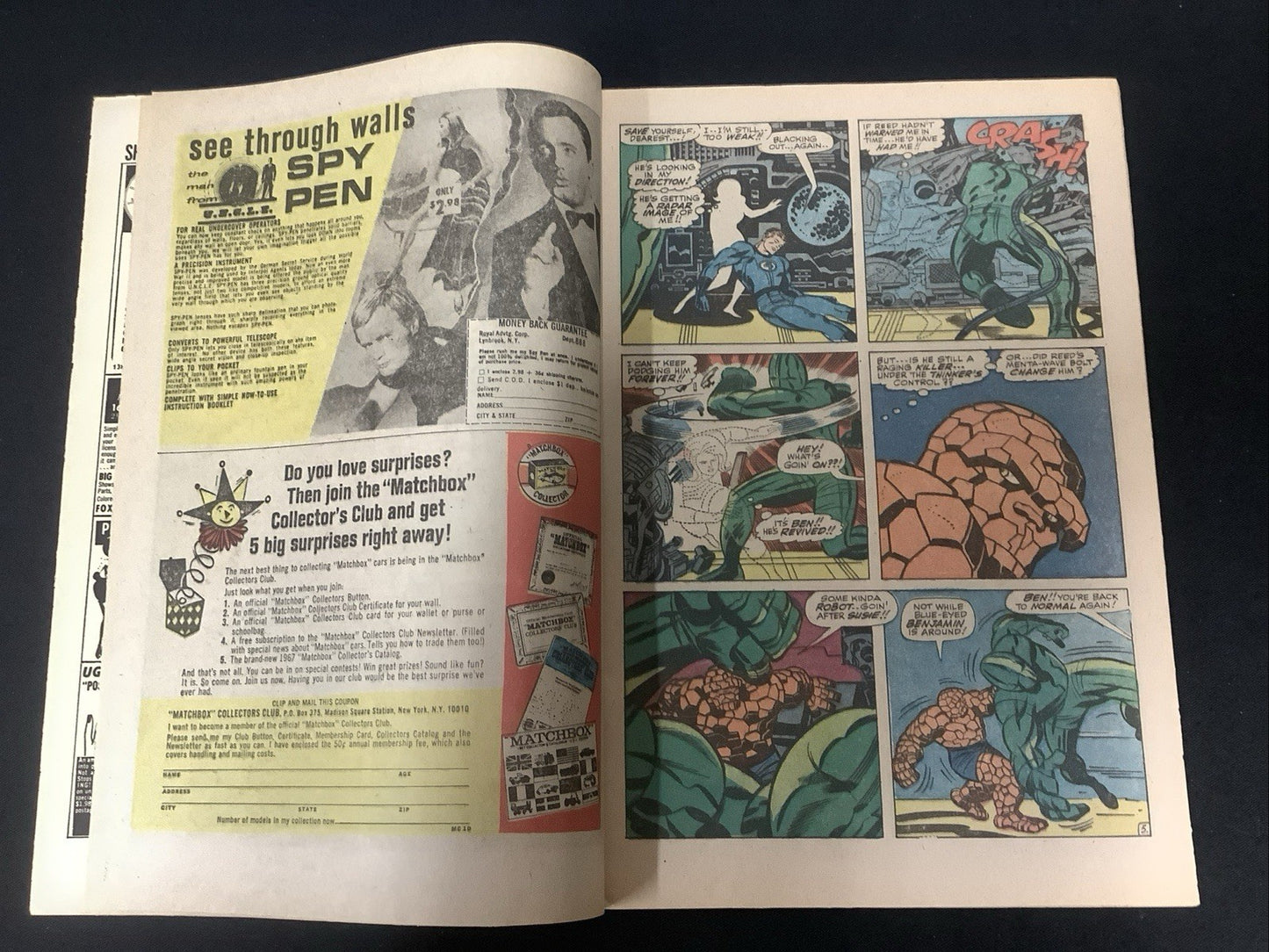 Fantastic Four #71 (Marvel Comics February 1968) Fine (6.0) Stan Lee/Jack Kirby