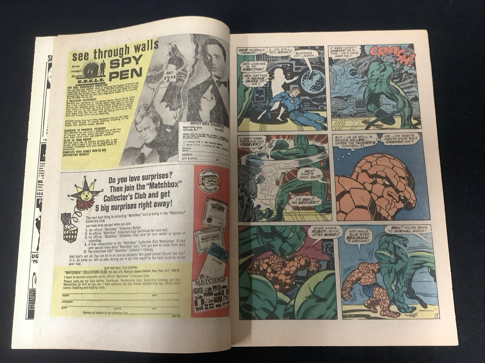 Fantastic Four #71 (Marvel Comics February 1968) Fine (6.0) Stan Lee/Jack Kirby