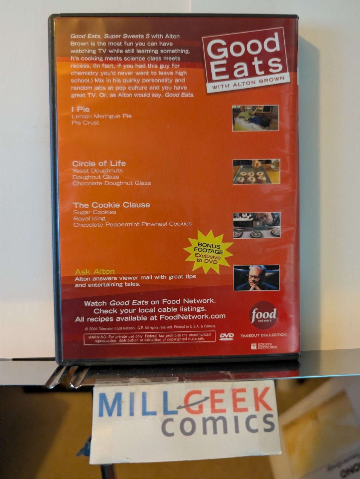 Good Eats with Alton Brown, Lot of 18 DVDs, Over 50 Episodes! (DVD) -JD