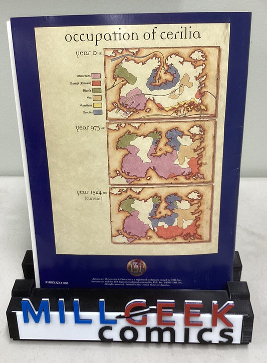 AD&D Atlas of Cerilia - Birthright (Campaign Setting, Character Cards)