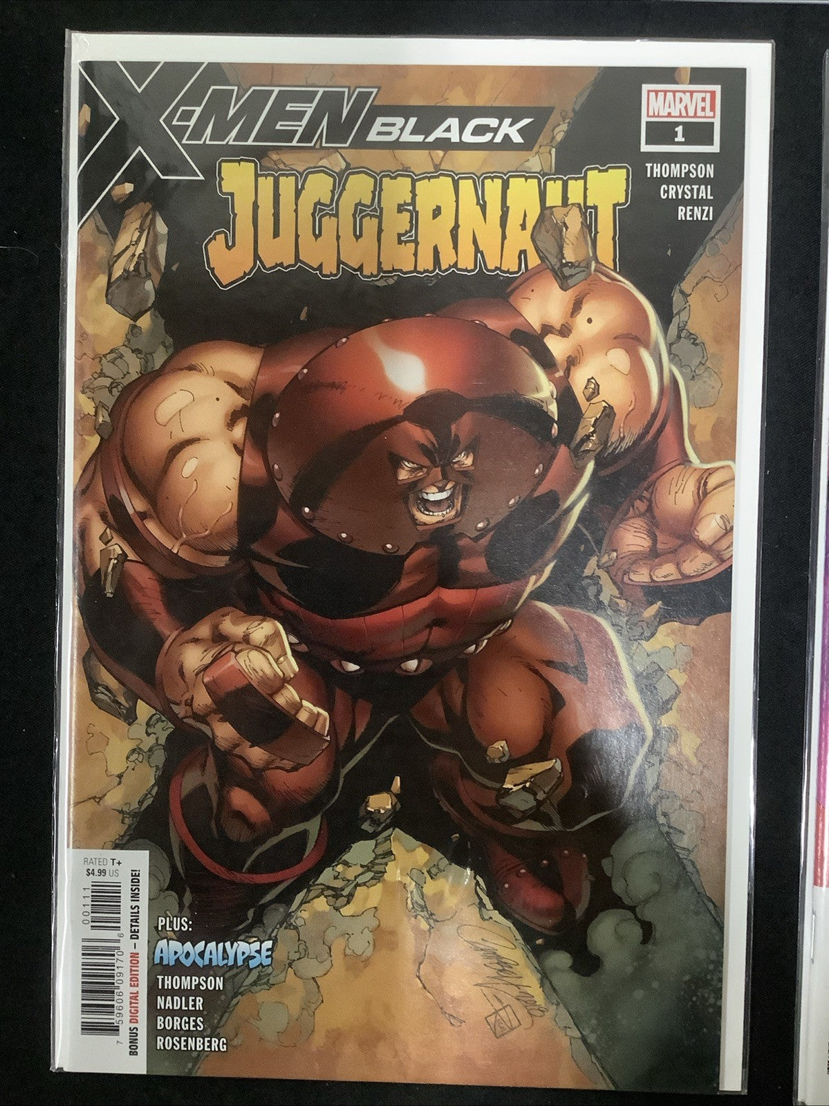 X-Men: Black Bundle (Emma Frost, Mystique, Juggernaut, Magneto) 5 Comics Total