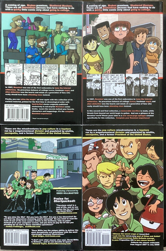 David Willis : Roomies (1, 2) Short Packed (1,5) Hand Sketched!