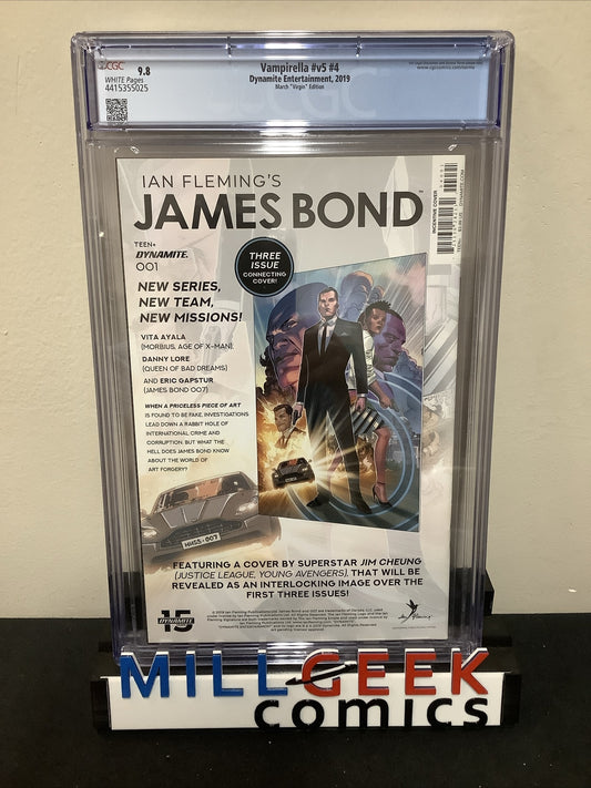 VAMPIRELLA #v5 #4 (2019) CGC Graded 9.8, 1:40 Guillem March “Virgin” Variant