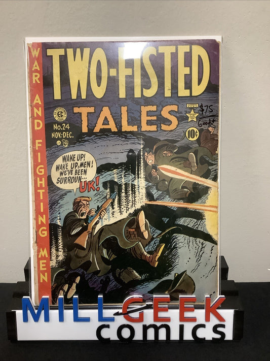 Two-Fisted Tales #24 (EC Comics 1951) G+ (2.5) Inner Wrap And Cover Detached