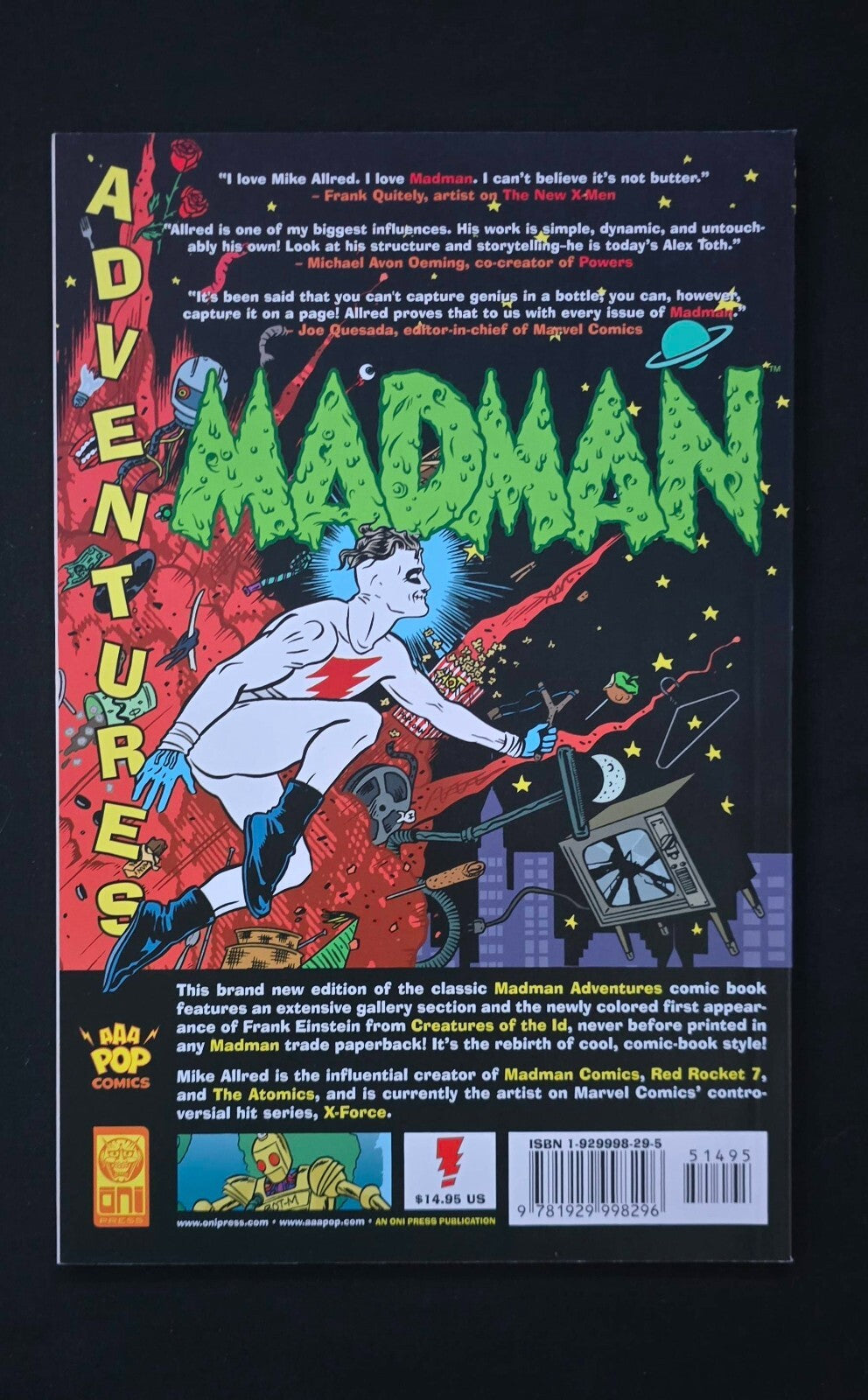 MADMAN By Mike Allred - 2 book lot (1st ed TPB Oni Press, 2002)