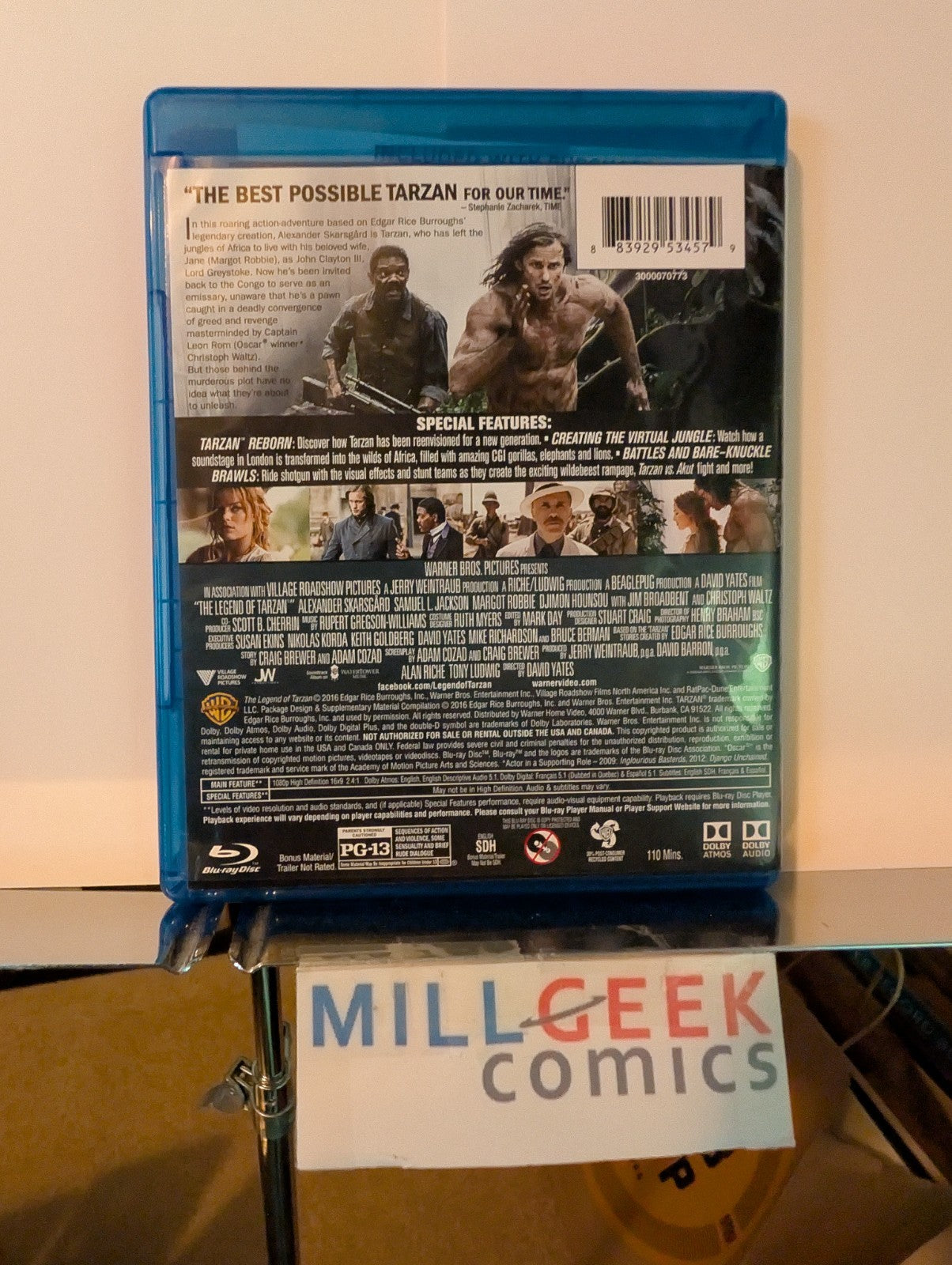 The Legend of Tarzan, Alexander Skarsgard (Blu-ray) -JD
