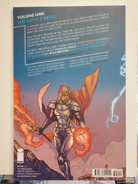 Curse Words Vol. 1 TPB Charles Soule Ryan Browne Image Comics first print 2017