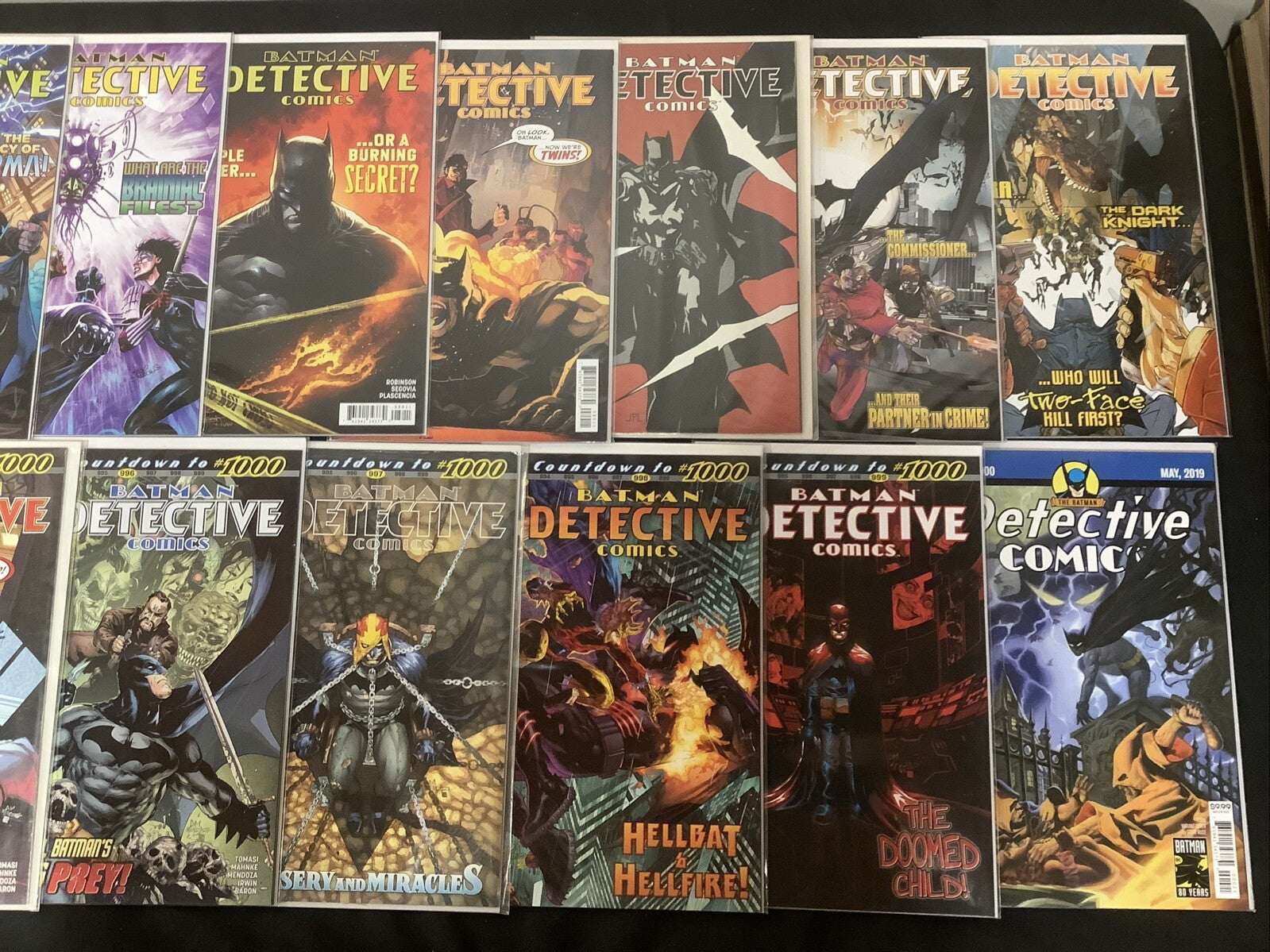 Detective Comics #967-1042 Comic Lot, DC, 1st Arkham Knight Main Continuity