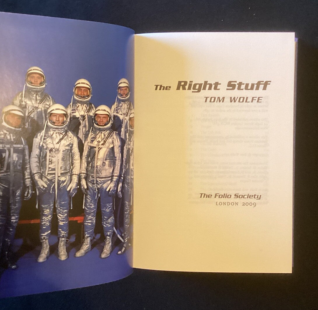 Tom Wolfe / The Right Stuff Folio Society 2009 -JD