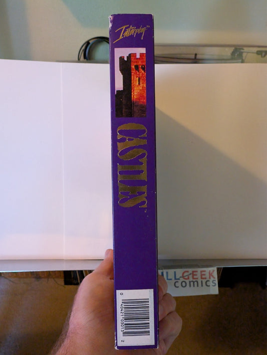 Castles, Interplay, 3.5" discs (1991 Amiga) US Complete Big Box -JD