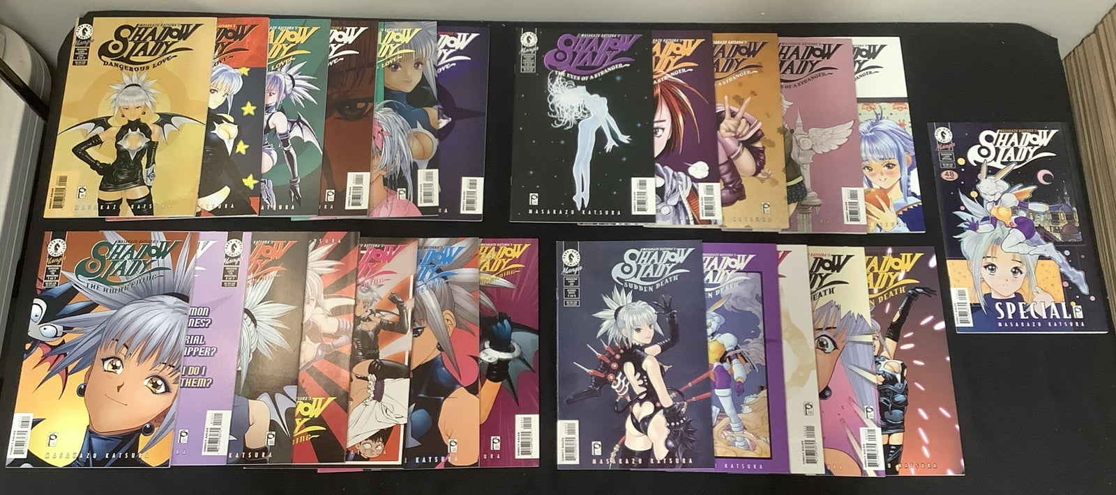 Dark Horse Comics Shadow Lady Comic Bundle, SEE DESCRIPTION, Mazakazu Katsura