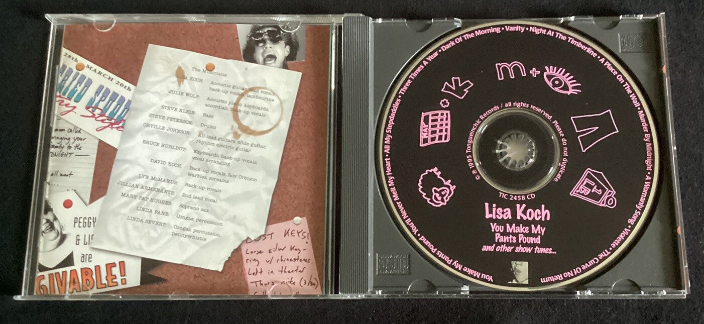 Lisa Koch, You Make My Pants Pound  (CD, Like New) -JD