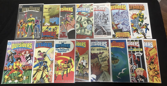 The Outsiders #1-28 + Annual #1 + Special #1 Complete First Comic Series 1985 DC