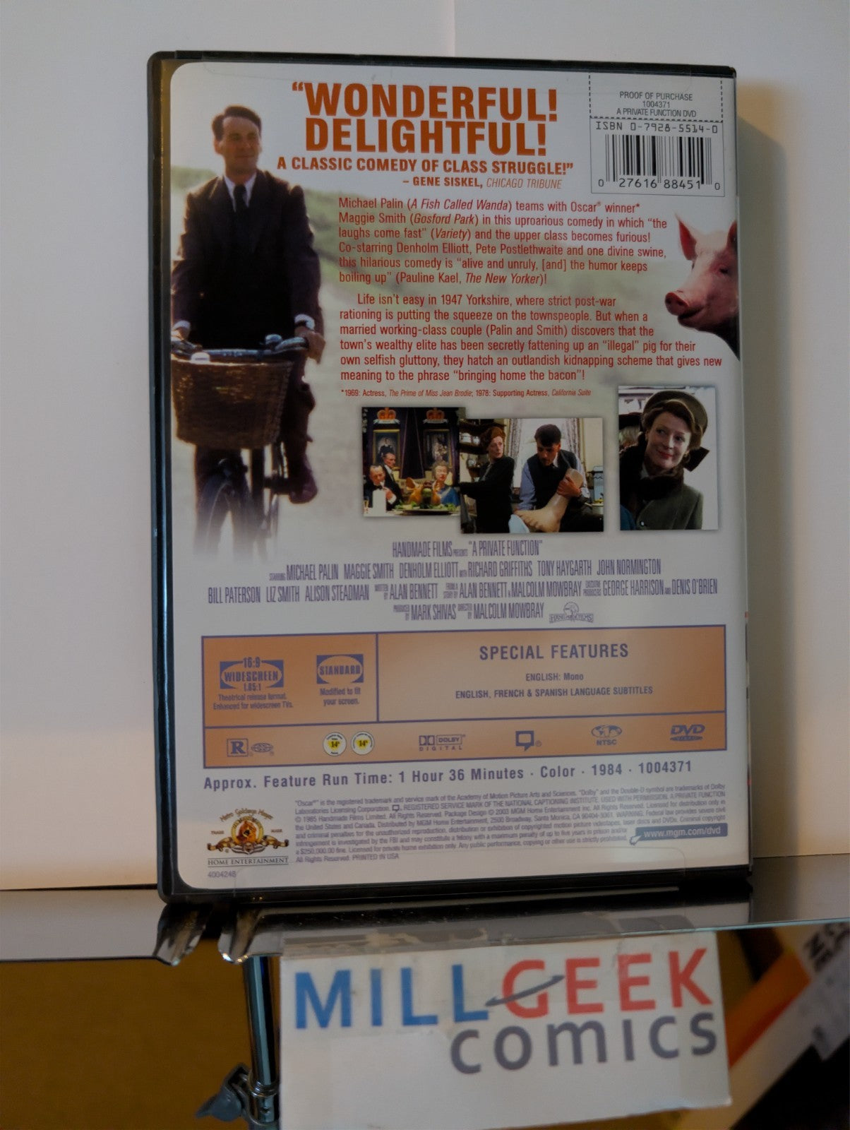 A Private Function, Michael Palin & Maggie Smith (DVD) RARE OOP -JD