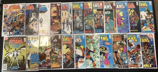 New Teen Titans #37-58 + Annual #3 + Drug Specials #1-2 Comic Lot, 1st Nightwing