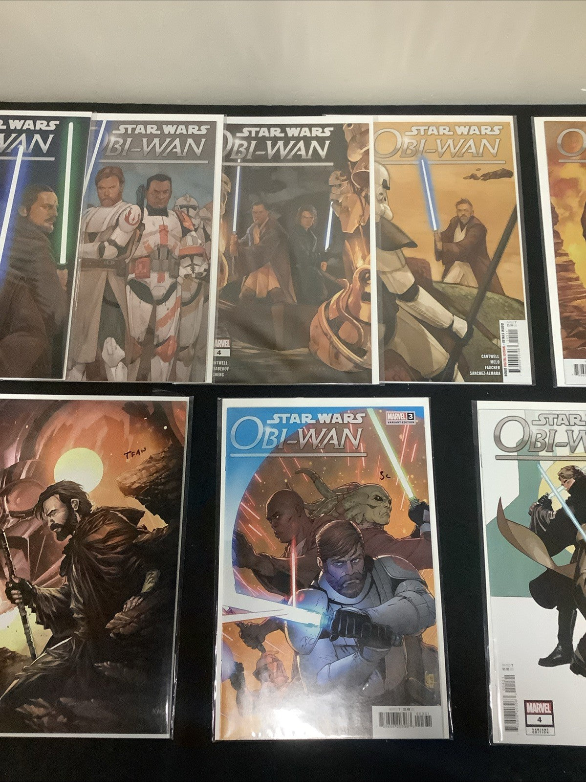 Obi Wan Comic Bundle: Complete Series + Multiple Variants, See Photos, 12 Total