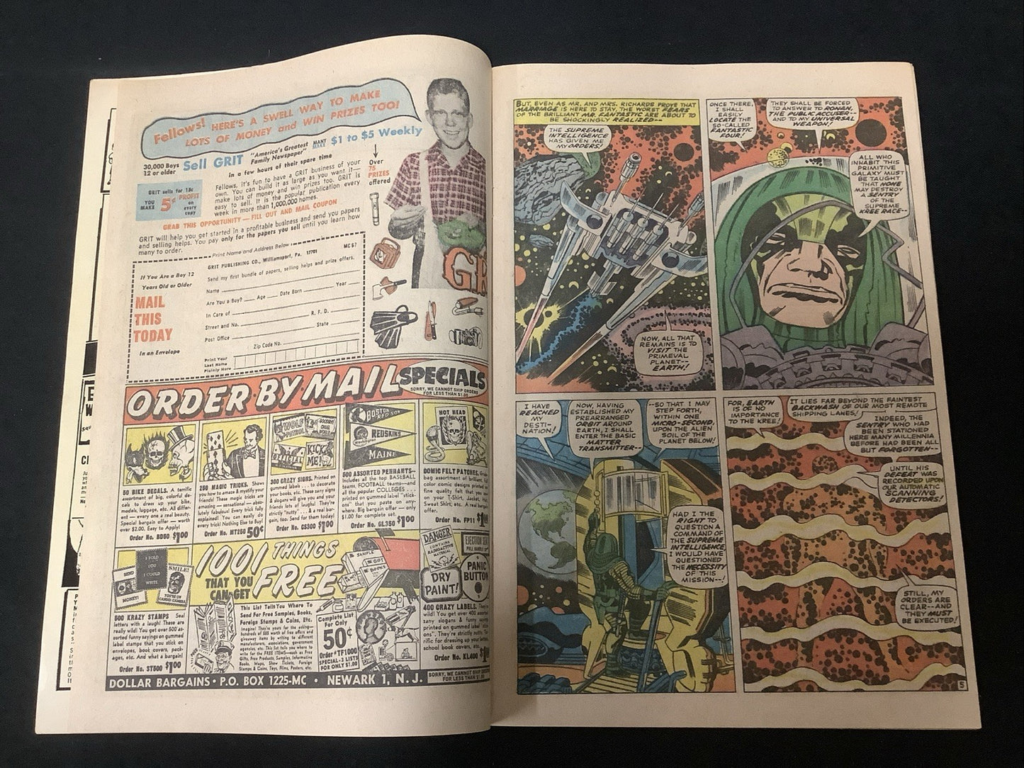 Fantastic Four #65 (Marvel Comics August 1967) F- (5.5) 1st Ronan The Accuser
