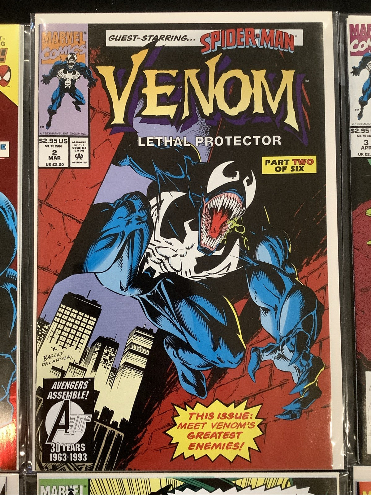 Venom: Lethal Protector #1-6 Complete Comics Series, Marvel, 1st Solo Title