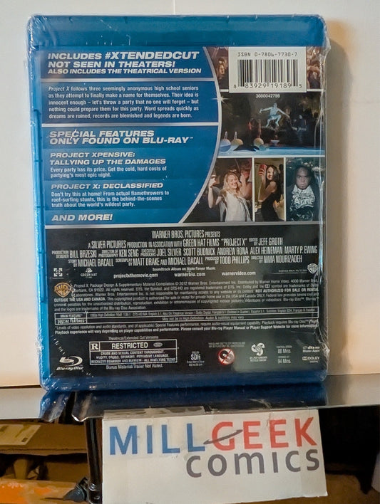 Project X, Todd Phillips (Blu-Ray) Brand New -JD