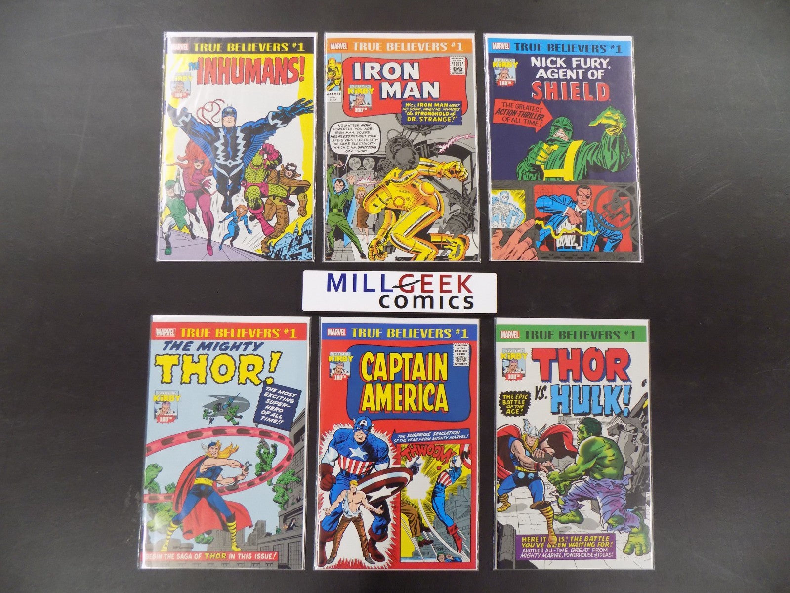 Marvel True Believers Celebrating Kirby 100th Lot of 6 Issues