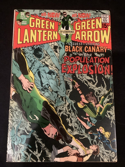 Green Lantern #81 (DC Comics December 1970) VF- (7.5) Neal Adams, Denny O’Neil