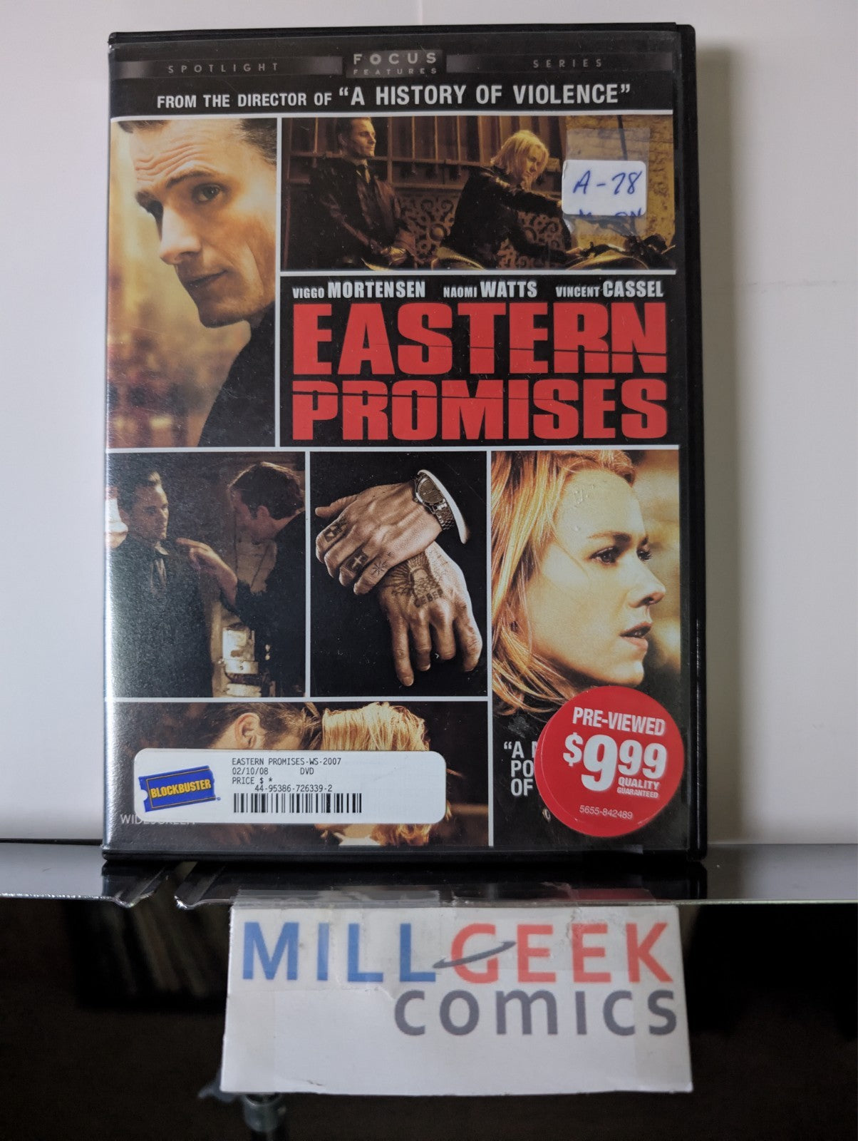 A History of Violence / Eastern Promises, 2 Movie Collection (DVD) Like New -JD