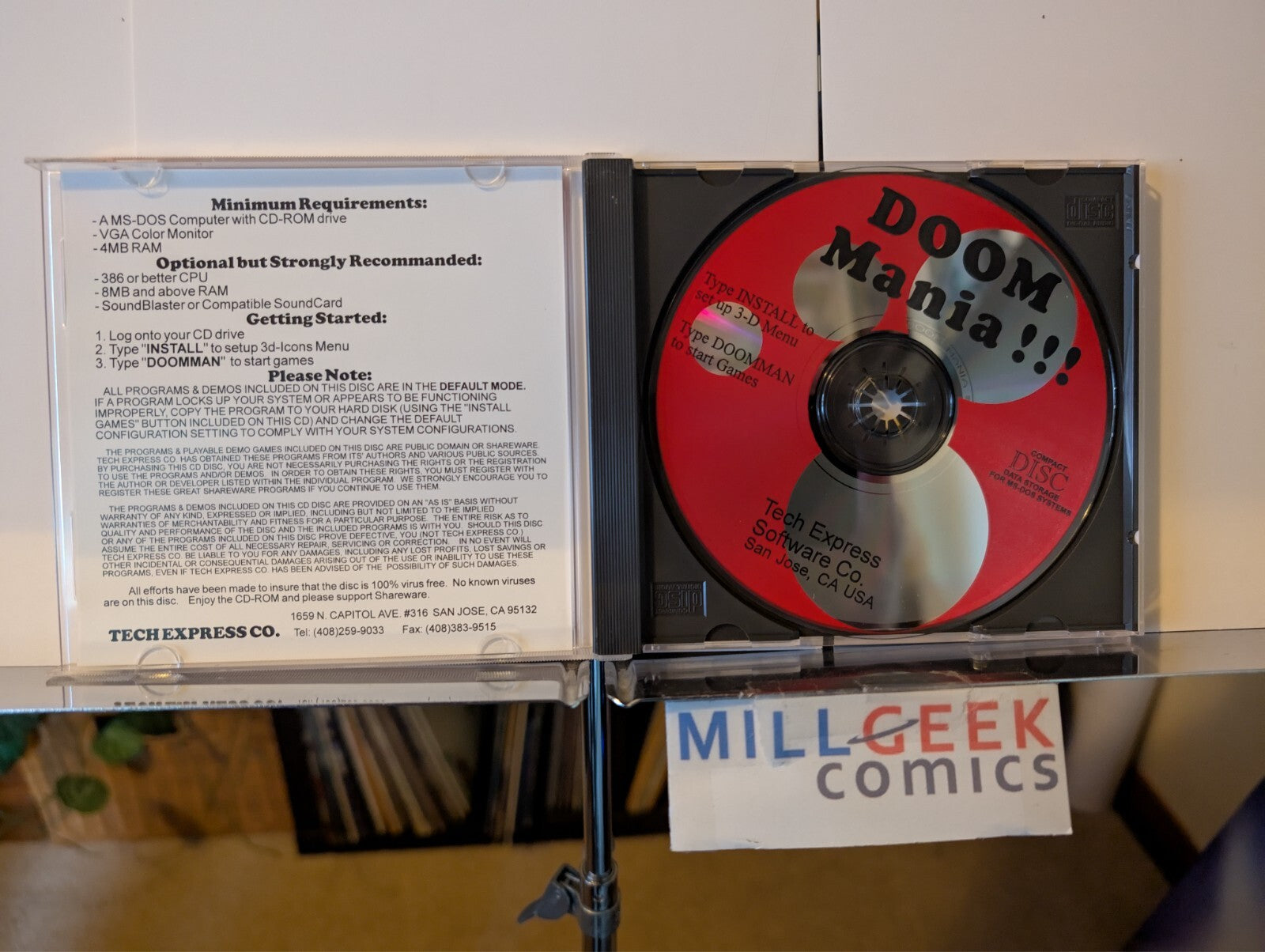 Toolkit for Doom, Doom Mania!!!, PC CD-ROM JD