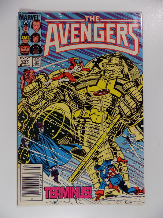 Avengers #257 Marvel Comic July 1985 Very Fine