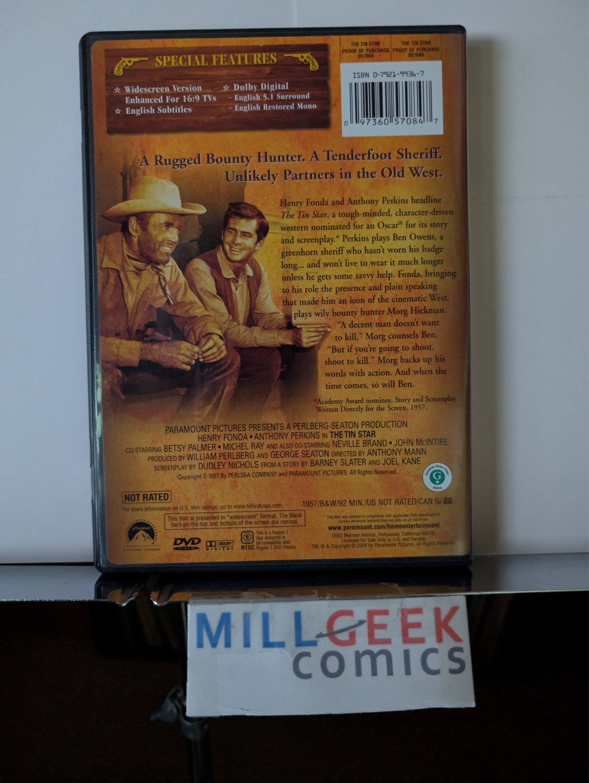 The Tin Star \ Little Big Man, 2 Movie Set (DVD) Like New -JD